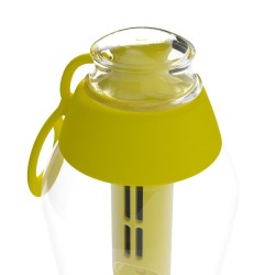 Dafi SOFT 0.5l filter bottle (lemon) + 100% natural coconut shell ​charcoal filter